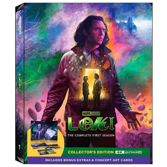 Локи: Сезон 1 (англ. язык) (4K UHD Blu-ray) Steelbook (+ Art Cards)