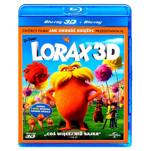 Лоракс 3D + 2D (2 Blu-ray)