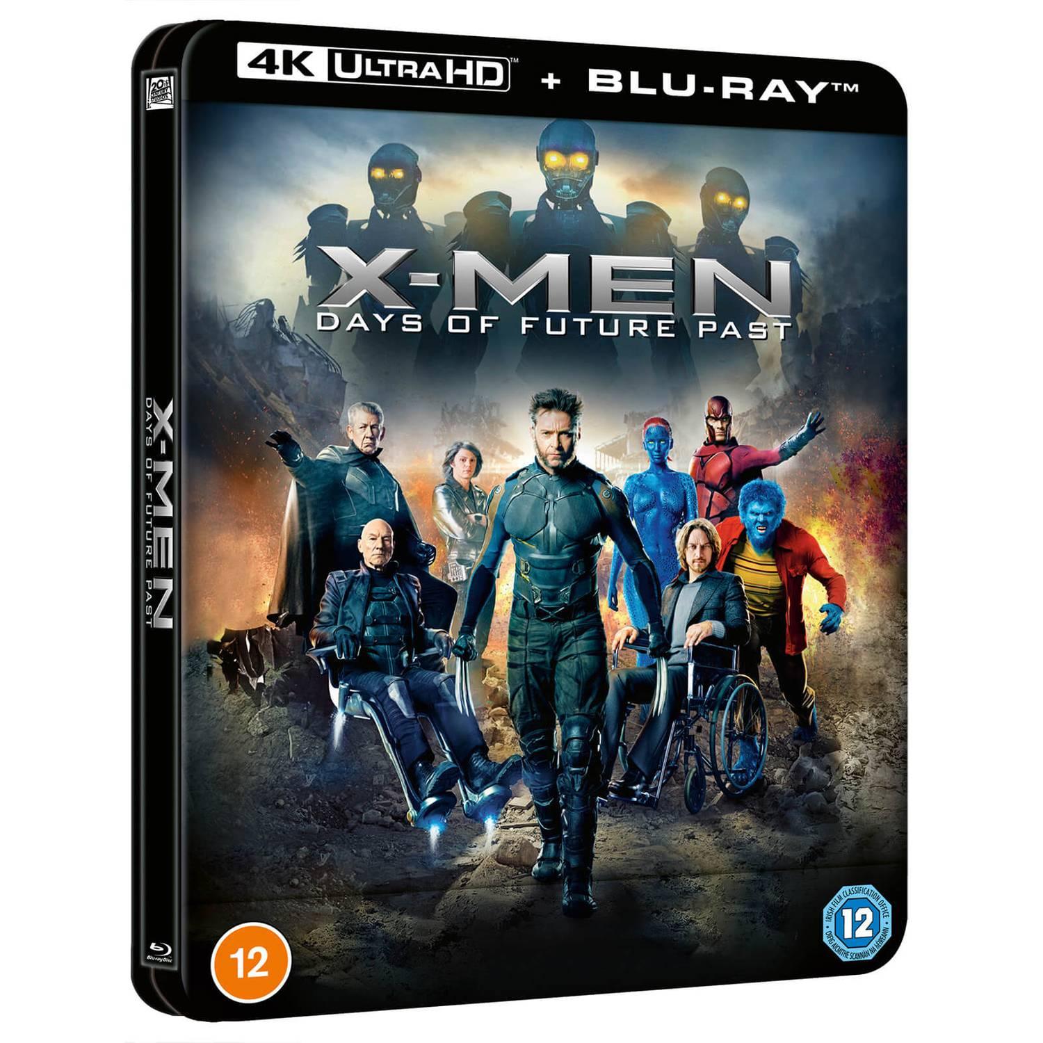 Люди Икс: Дни минувшего будущего (4K UHD + Blu-ray) Steelbook (X-Men: Days  of Future Past)