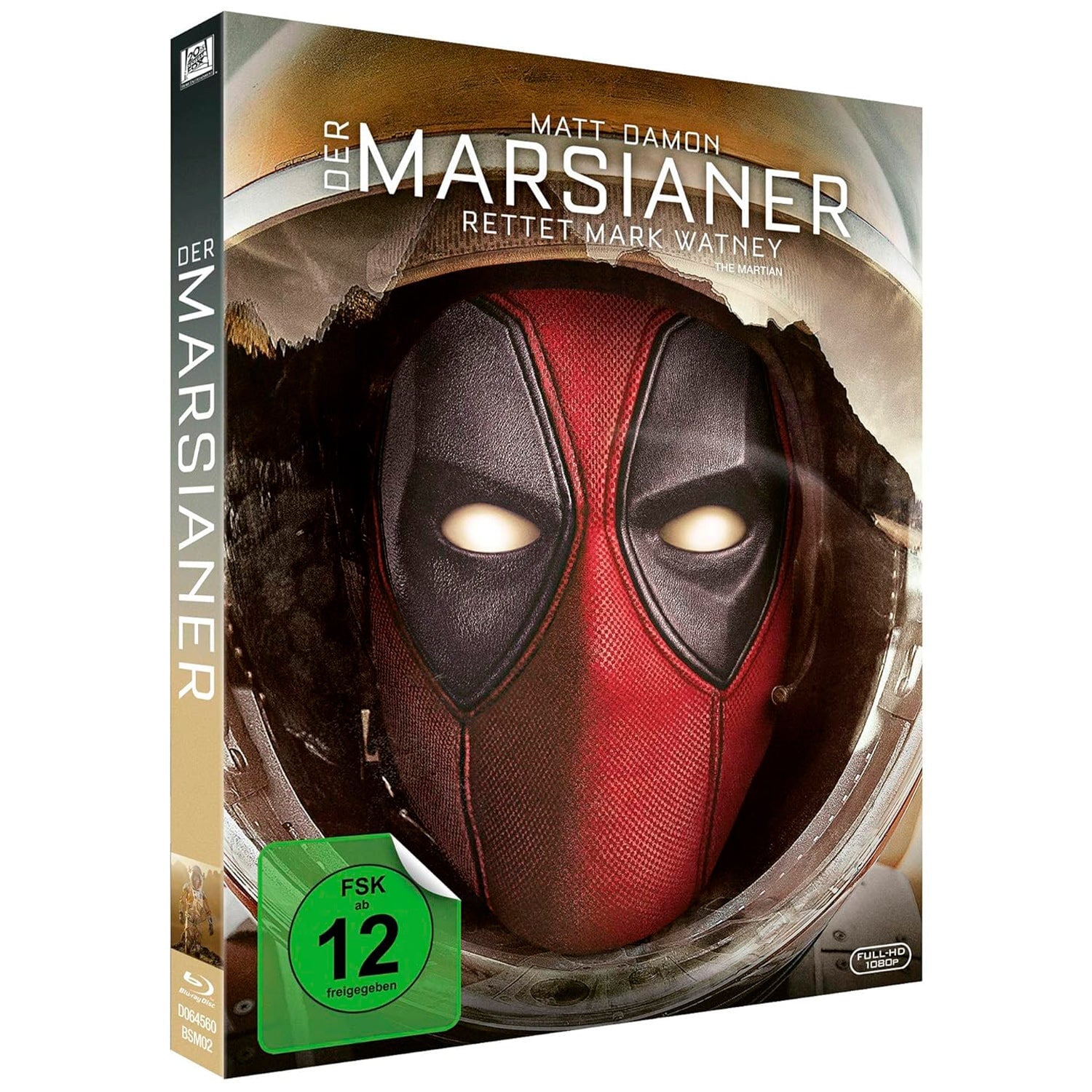 Марсианин (2015) (Blu-ray) Deadpool Photobomb Edition (The Martian)