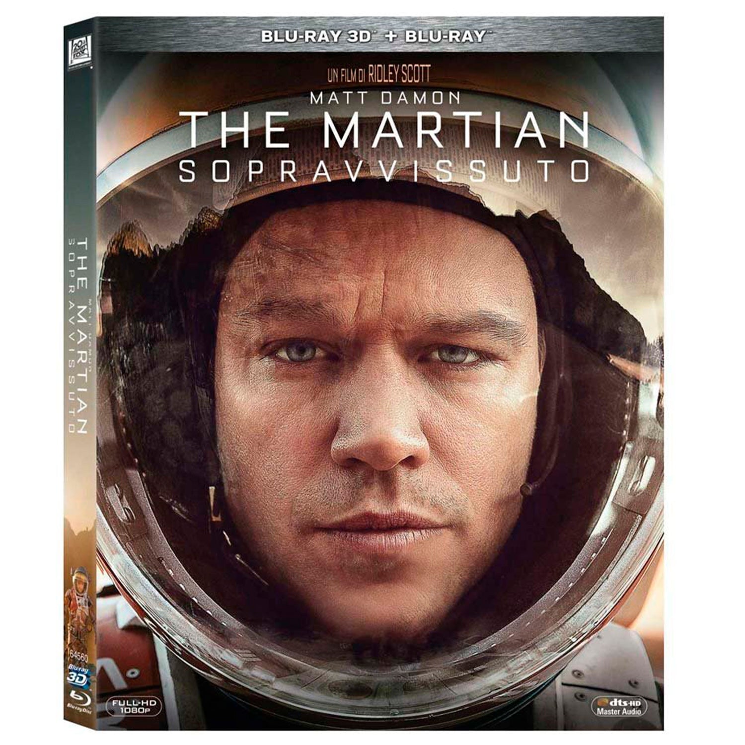 Марсианин 3D + 2D (2 Blu-ray) (The Martian)