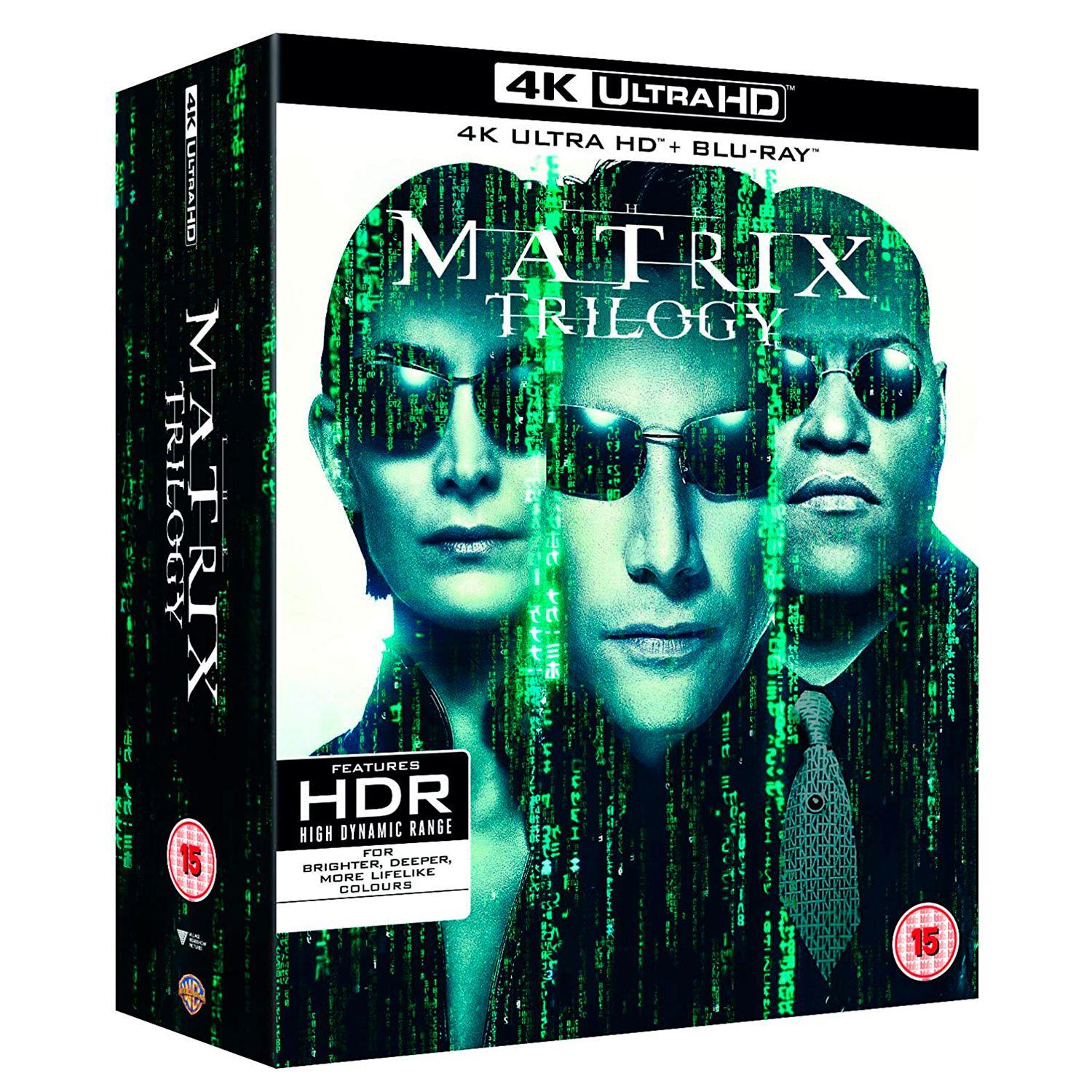 Матрица: Трилогия (4K UHD + Blu-Ray) (The Matrix / The Matrix.