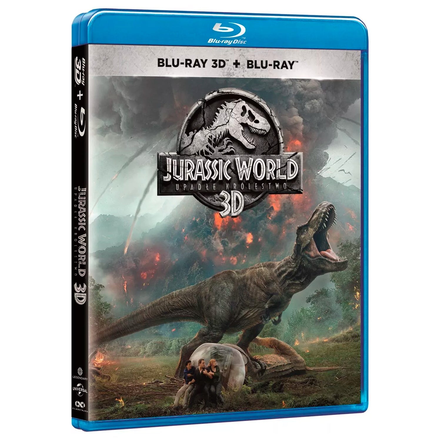 Мир Юрского периода 2 3D + 2D (2 Blu-ray) (Jurassic World: Fallen Kingdom)