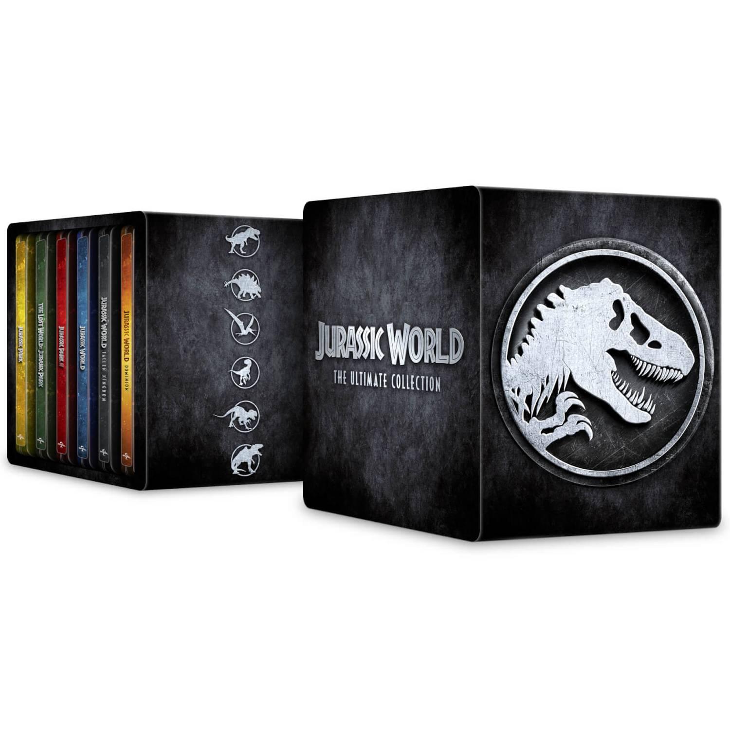 Мир Юрского периода: Полная коллекция (4K UHD + Blu-ray) Steelbook