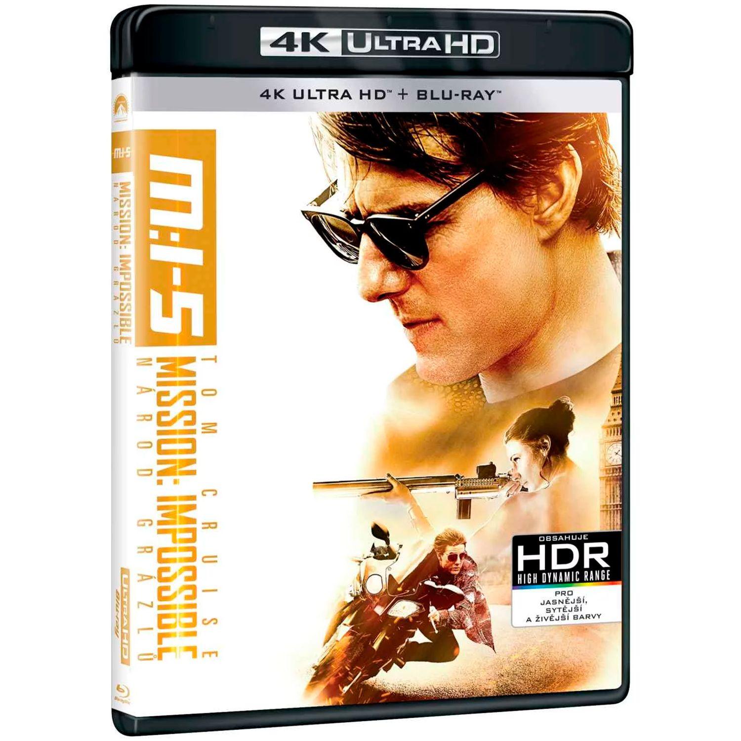 Миссия невыполнима: Племя изгоев (4K UHD + Blu-ray + Бонусный диск)  (Mission: Impossible - Rogue Nation)