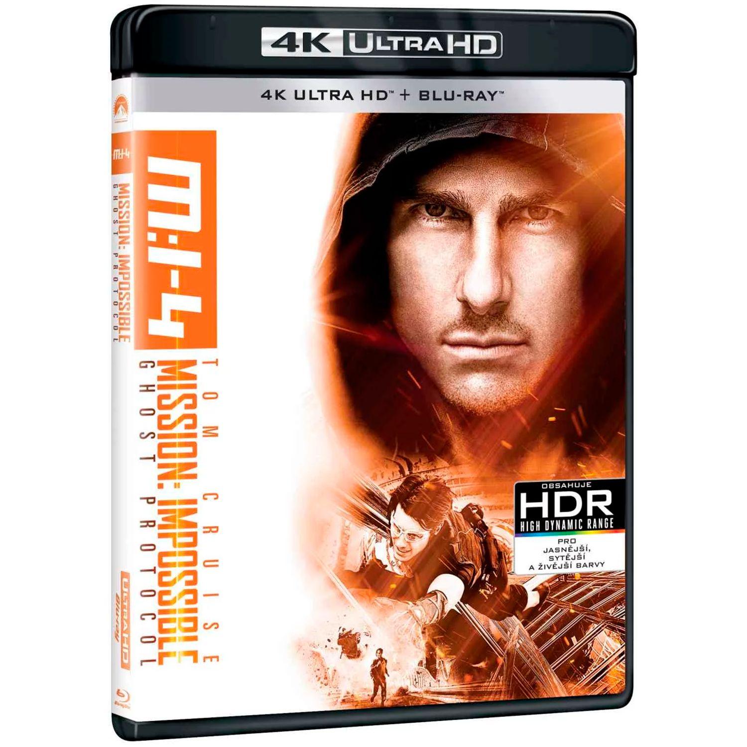 Миссия невыполнима: Протокол Фантом (4K UHD + Blu-ray + Бонусный диск)  (Mission: Impossible - Ghost Protocol)