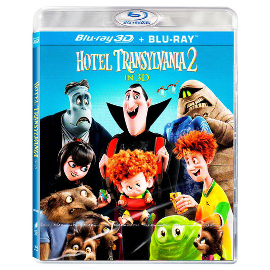 Монстры на каникулах 2 3D + 2D (2 Blu-ray)