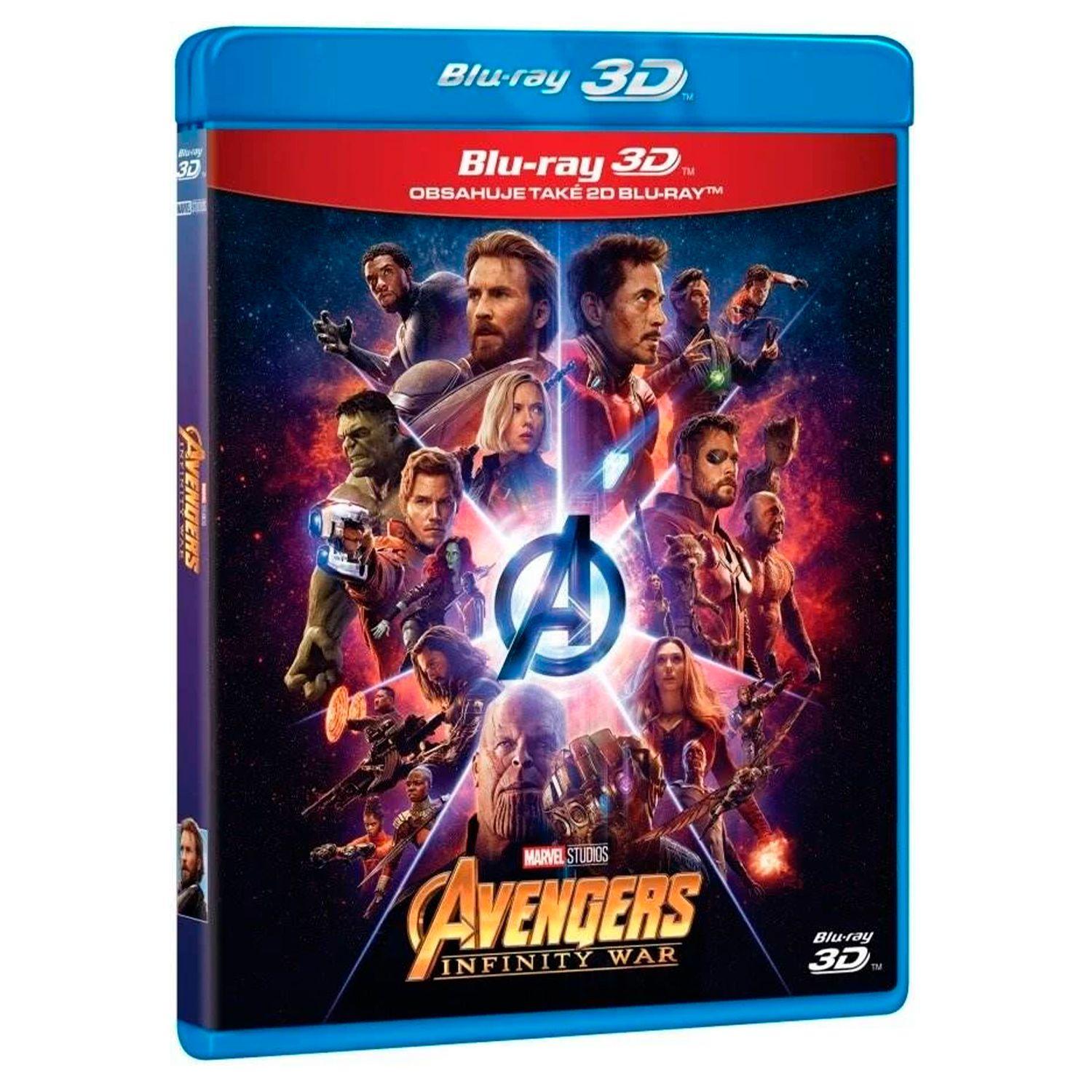 Мстители: Война бесконечности 3D + 2D (2 Blu-ray) (Avengers: Infinity War)