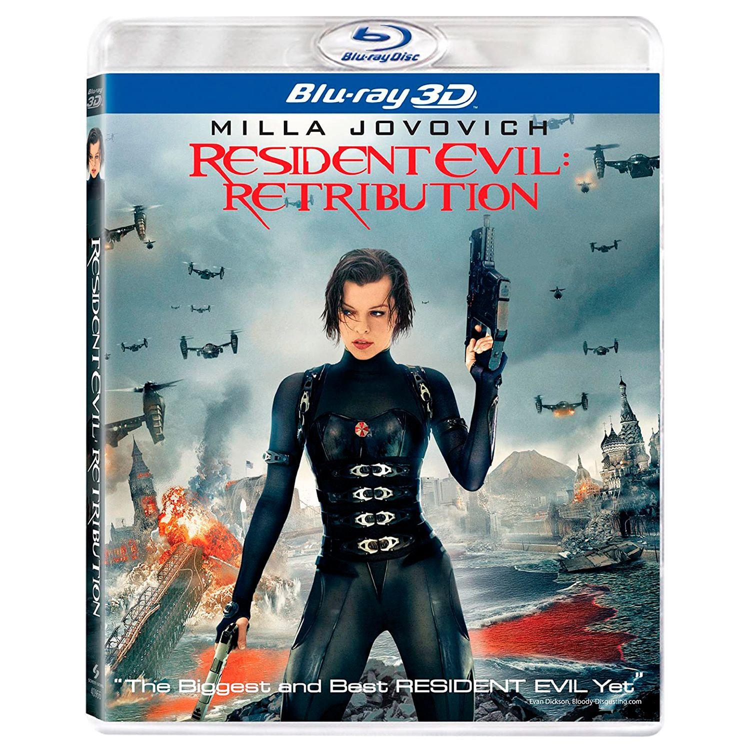 Обитель зла: Возмездие 3D [3D/2D] (Blu-ray) (Resident Evil: Retribution)