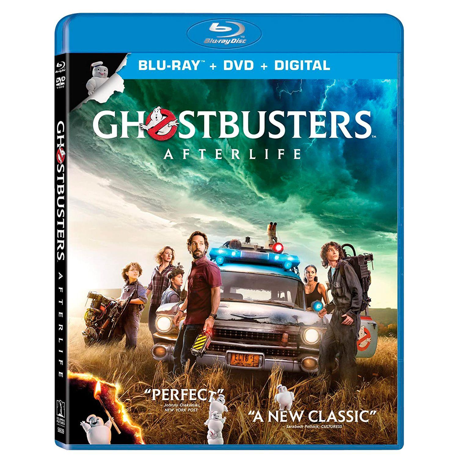 Охотники за привидениями: Наследники (англ. яз.) (2021) (Blu-ray + DVD)  (Ghostbusters: Afterlife)