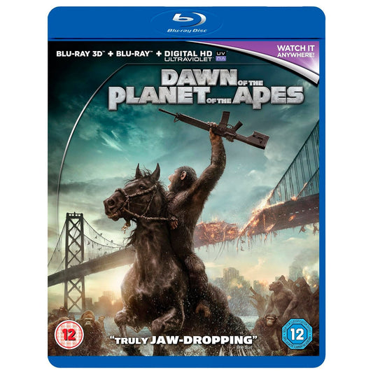 Планета обезьян: Революция 3D + 2D (2 Blu-ray)