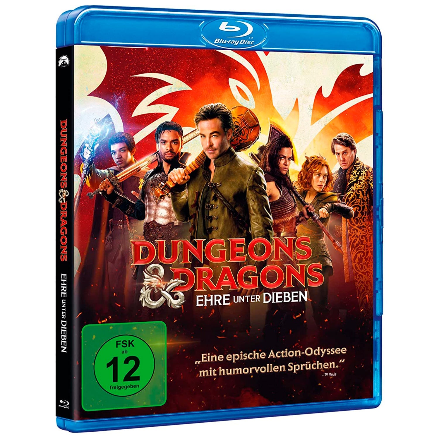 Подземелья и драконы: Честь среди воров (2023) (англ. язык) (Blu-ray)  (Dungeons & Dragons: Honor Among Thieves)