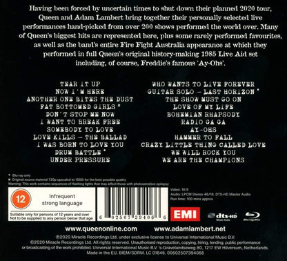 Queen & Adam Lambert: Live Around the World (Blu-ray + CD)
