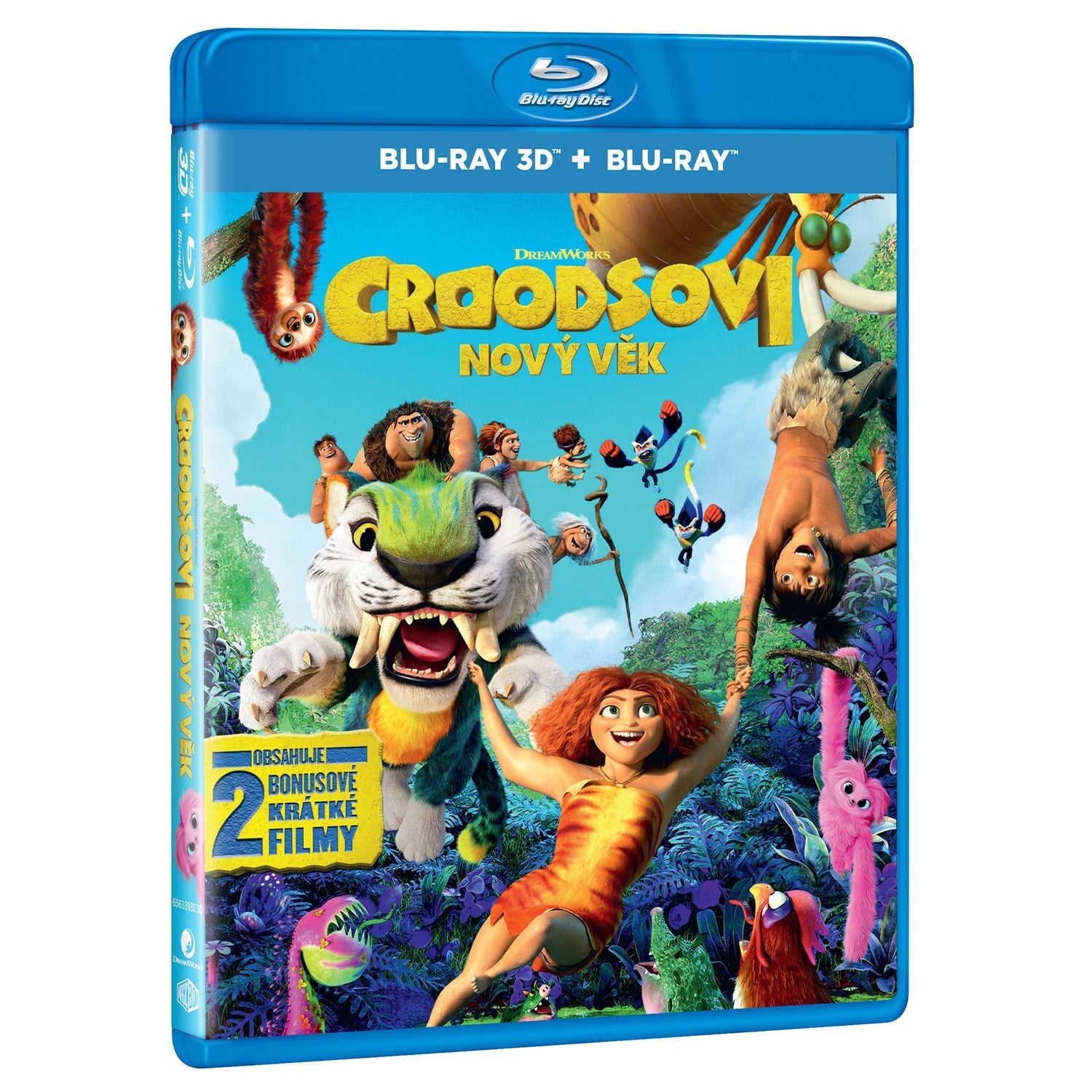 Семейка Крудс: Новоселье 3D + 2D (2 Blu-ray) (The Croods: A New Age)