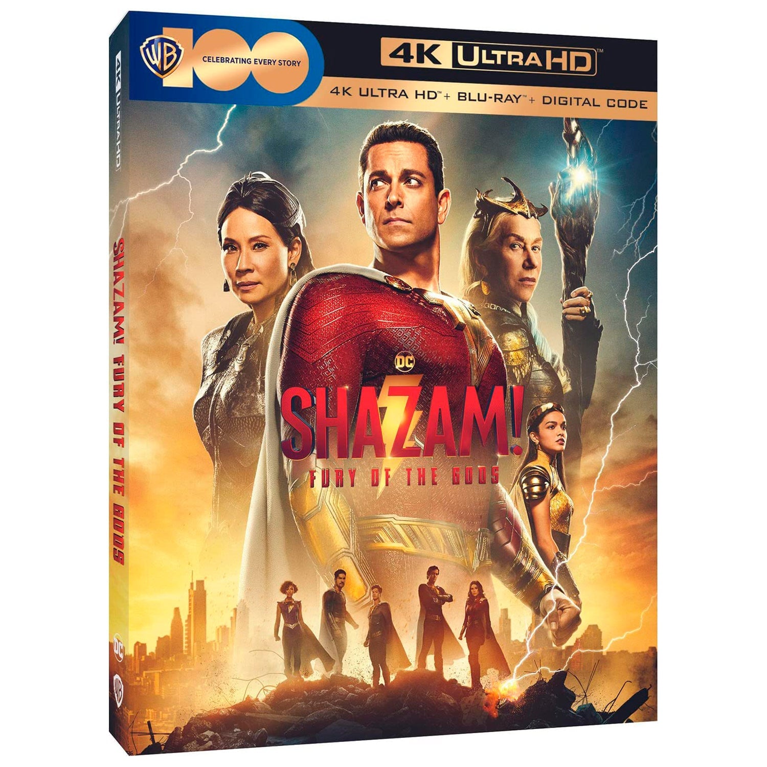 Шазам! Ярость богов (2023) (англ. язык) (4K UHD + Blu-ray) (Shazam! Fury of  the Gods)