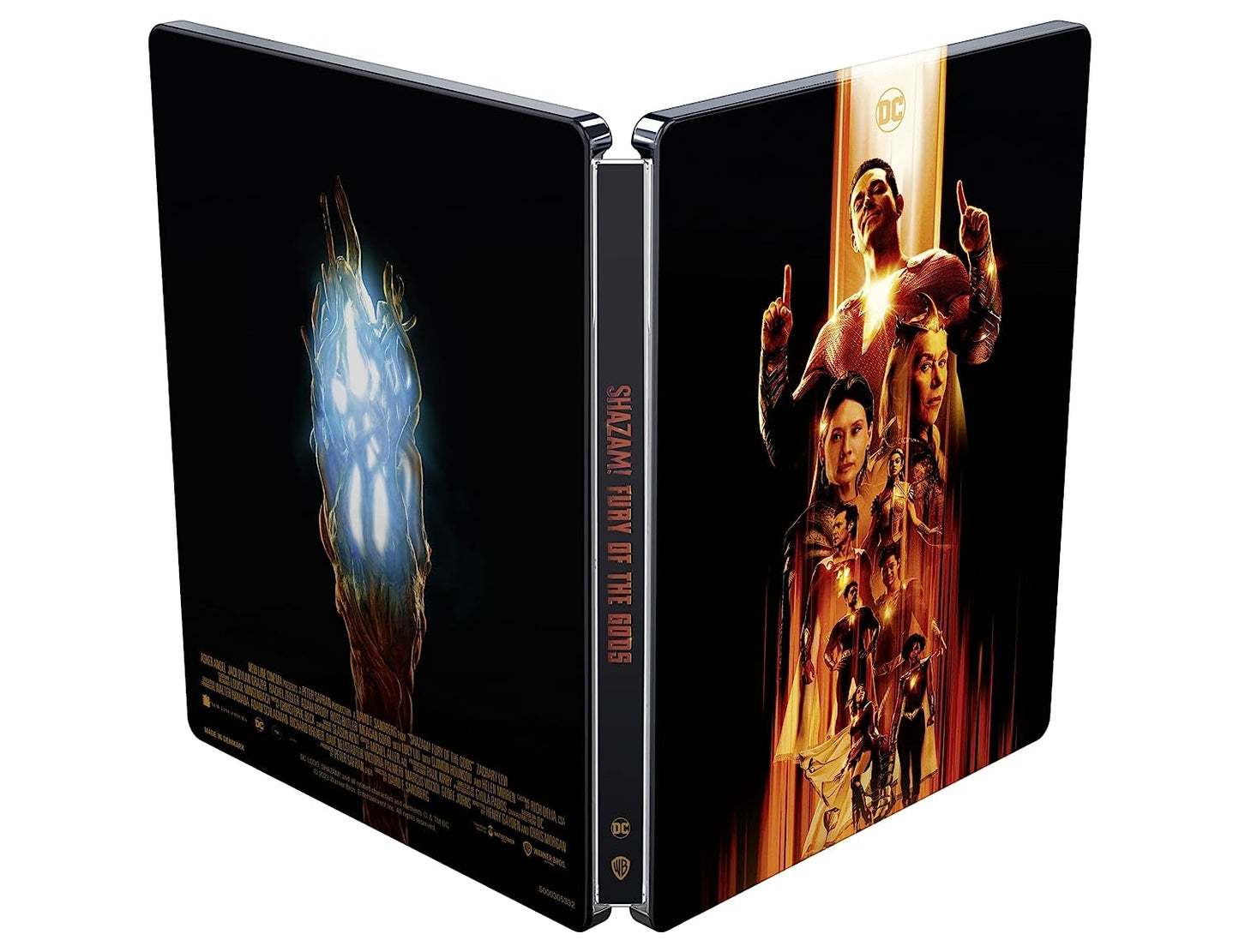 Шазам! Ярость богов (2023) (англ. язык) (4K UHD + Blu-ray) Steelbook