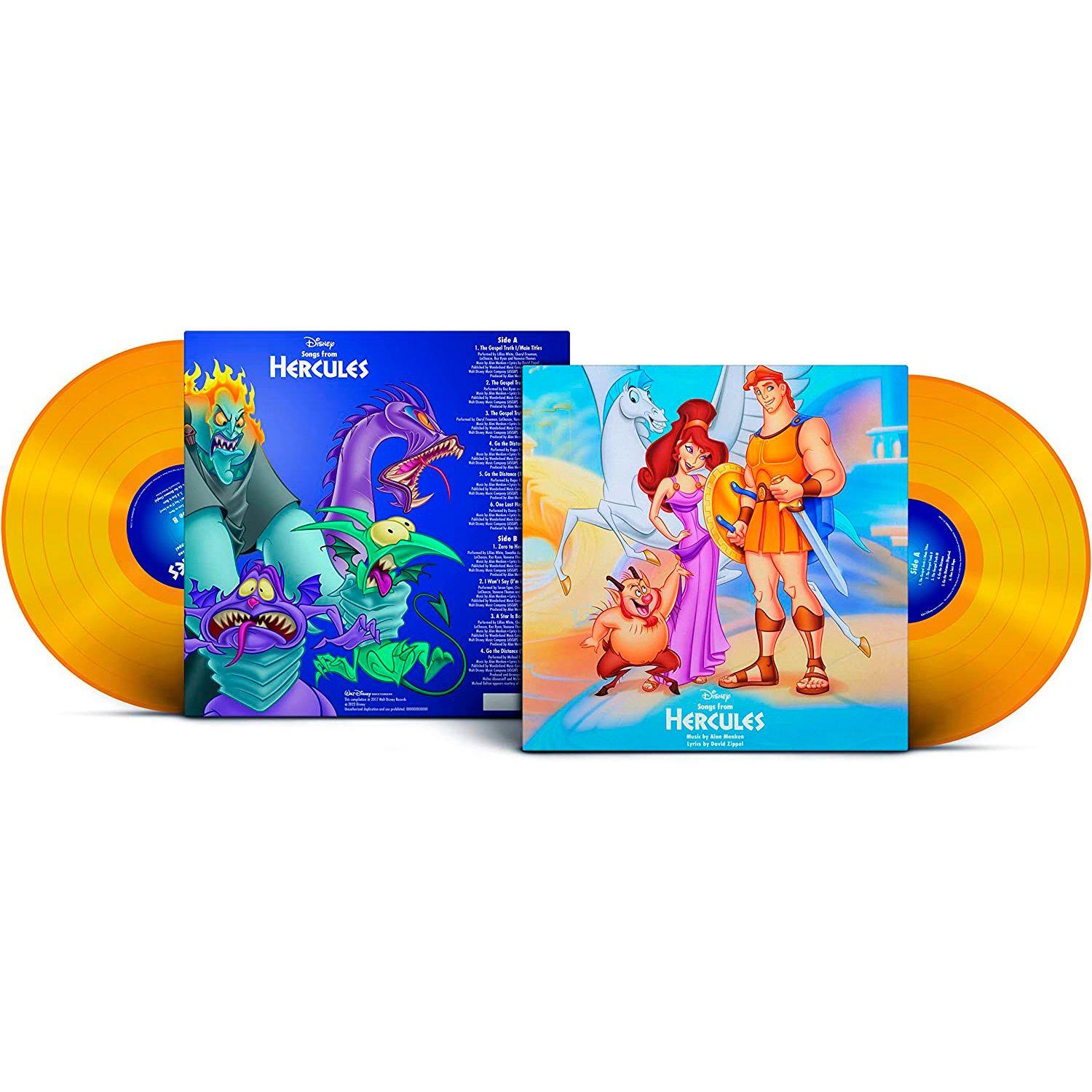 Songs from Hercules (25th Anniversary) (Orange Transparent Color Vinyl –  Bluraymania