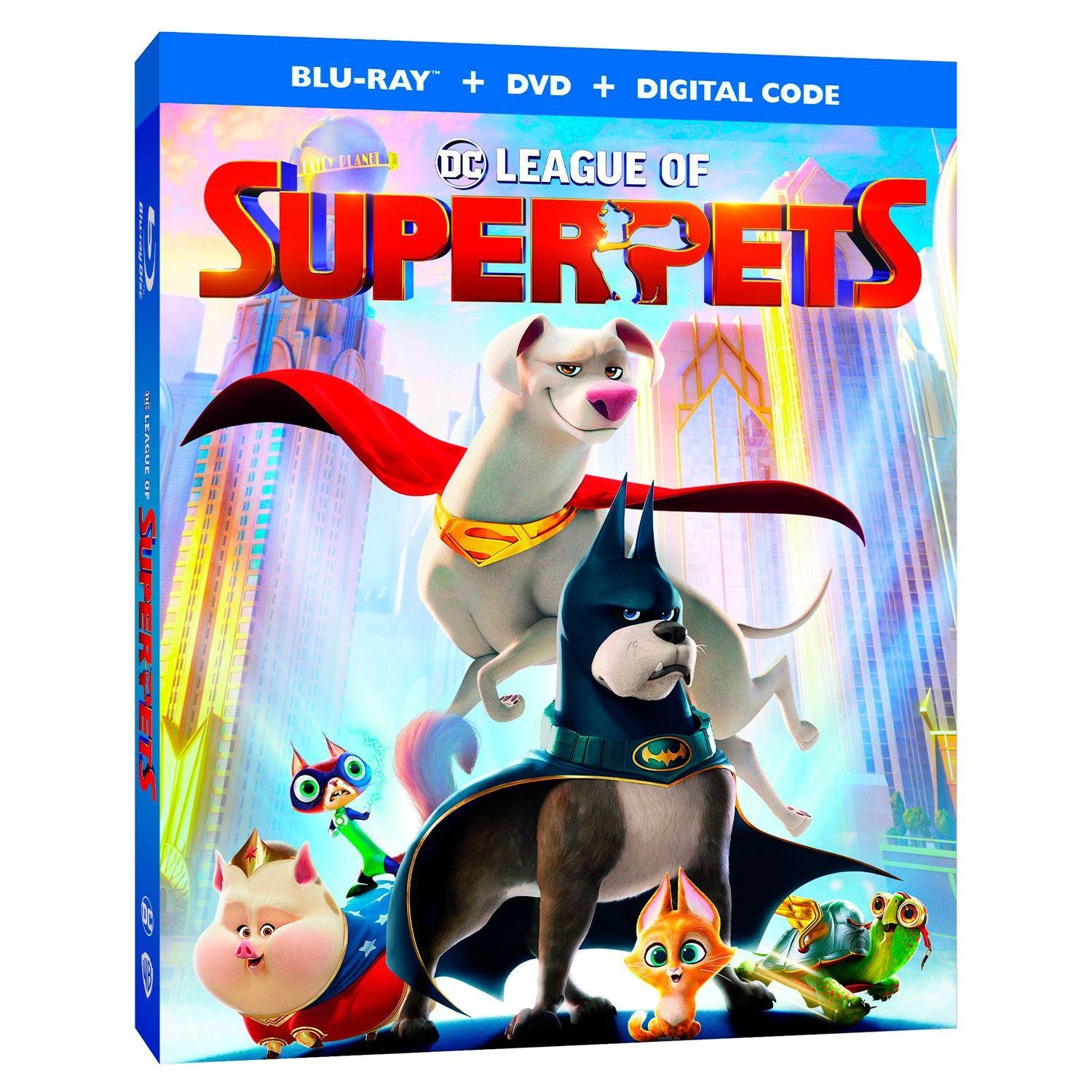 Суперпитомцы (2022) (англ. яз.) (Blu-ray + DVD) (DC League of Super-Pets) –  Bluraymania