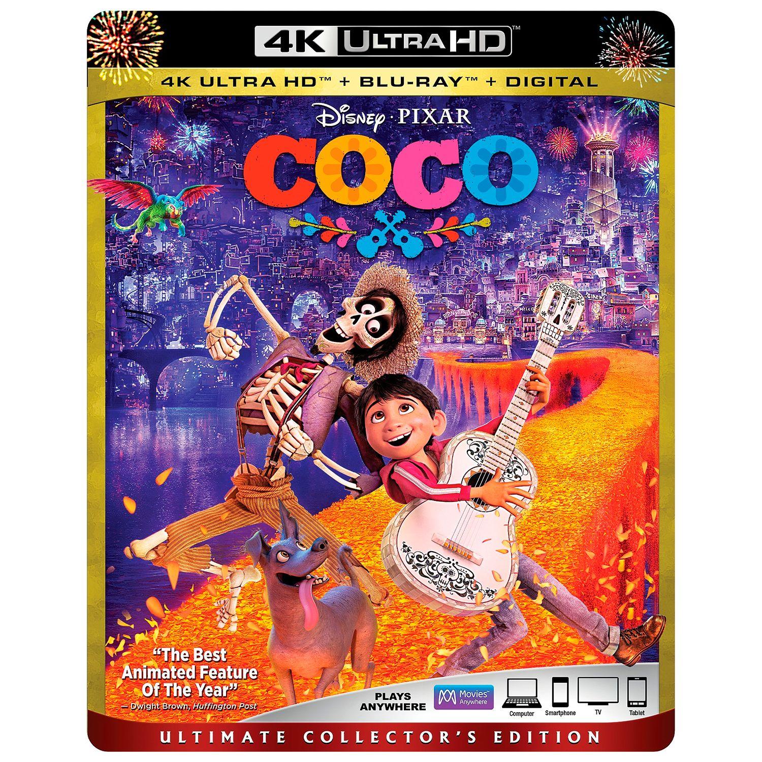 Тайна Коко (англ. язык) (4K UHD + Blu-ray) (Coco)