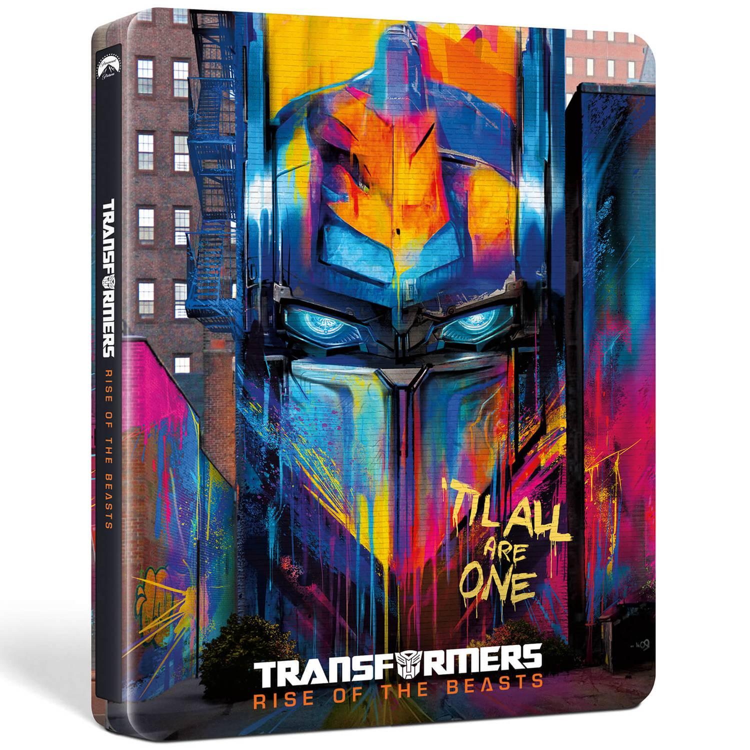 SteelBook comemorativo de Transformers – O Filme em Blu-ray nos