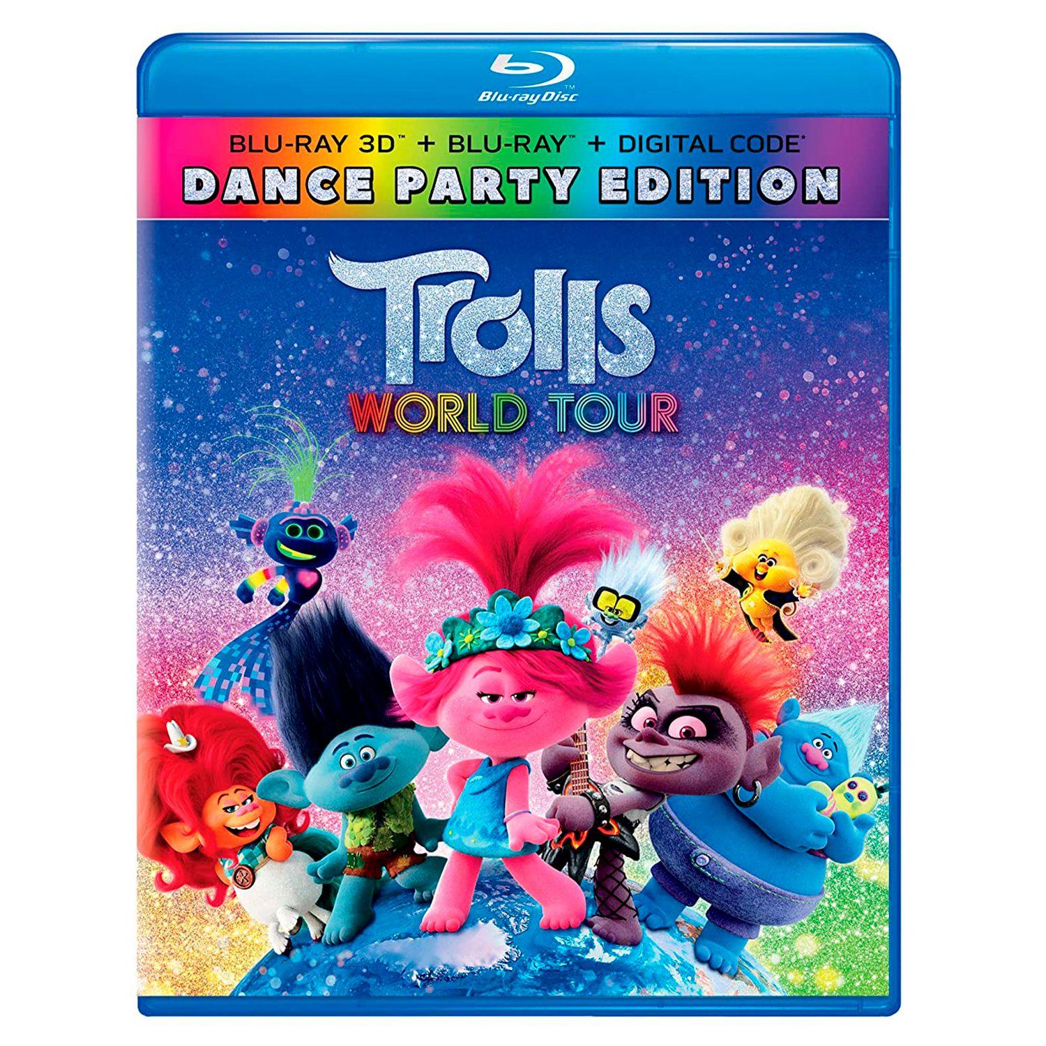 Тролли. Мировой тур 3D + 2D (2 Blu-ray) (Trolls World Tour)