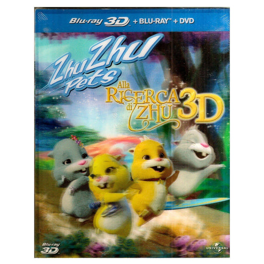 В поисках Жу 3D [3D/2D] (Blu-ray + DVD) Лентикулярный слип
