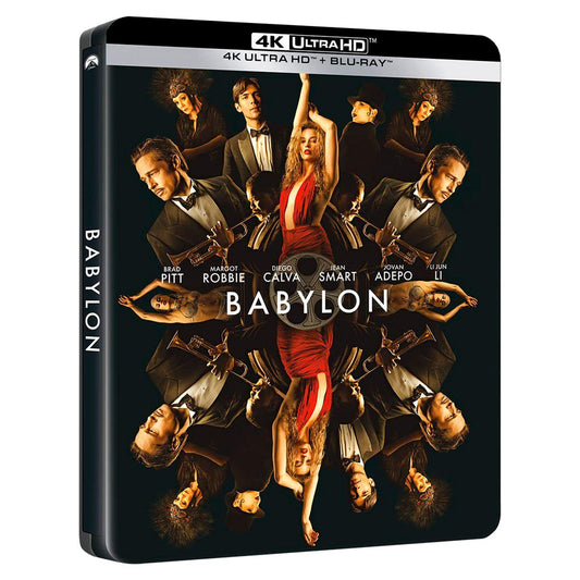 Вавилон (2022) (англ. язык) (4K UHD + Blu-ray + Бонусный диск) Steelbook