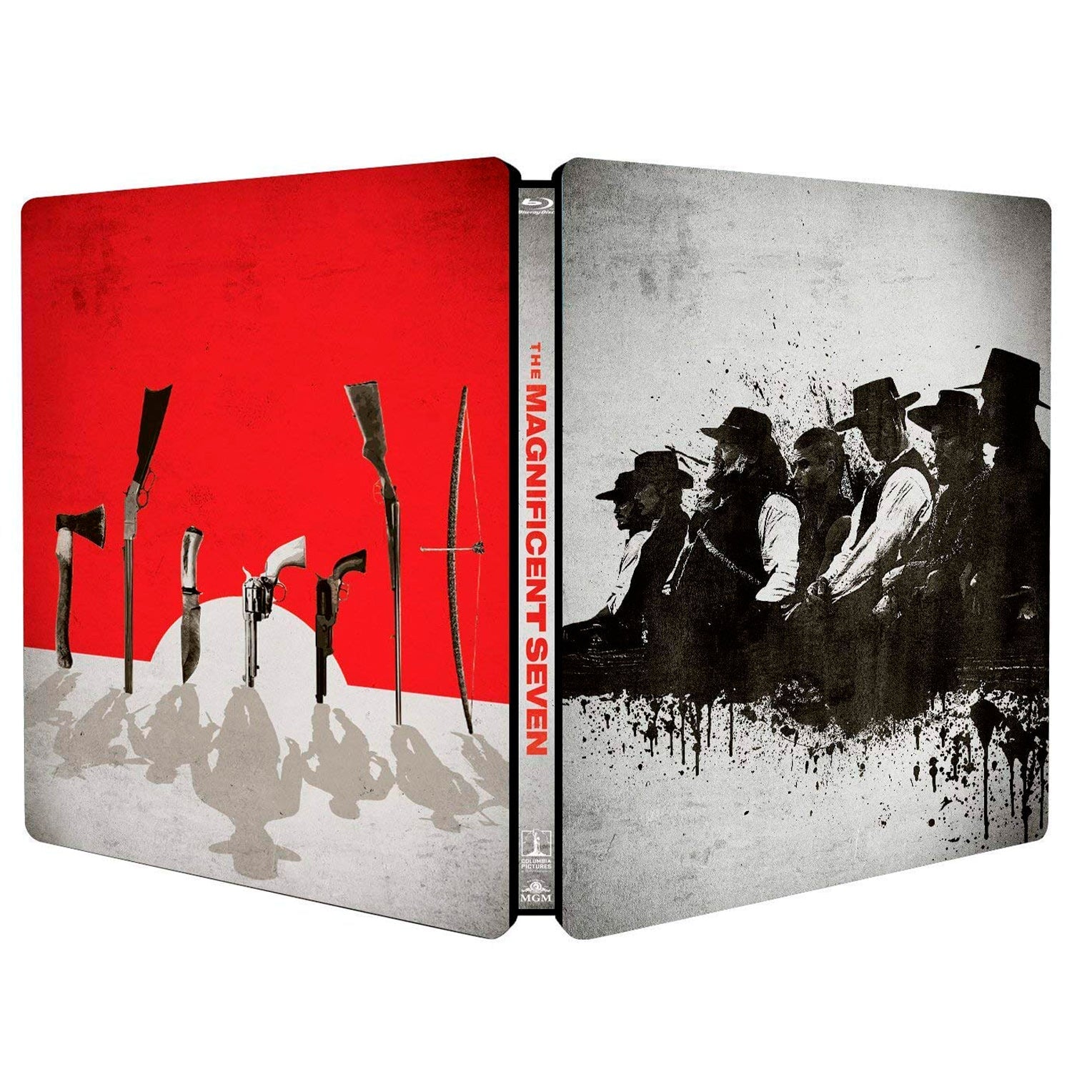 Великолепная семерка (2016) (Blu-ray + Бонус диск) Steelbook