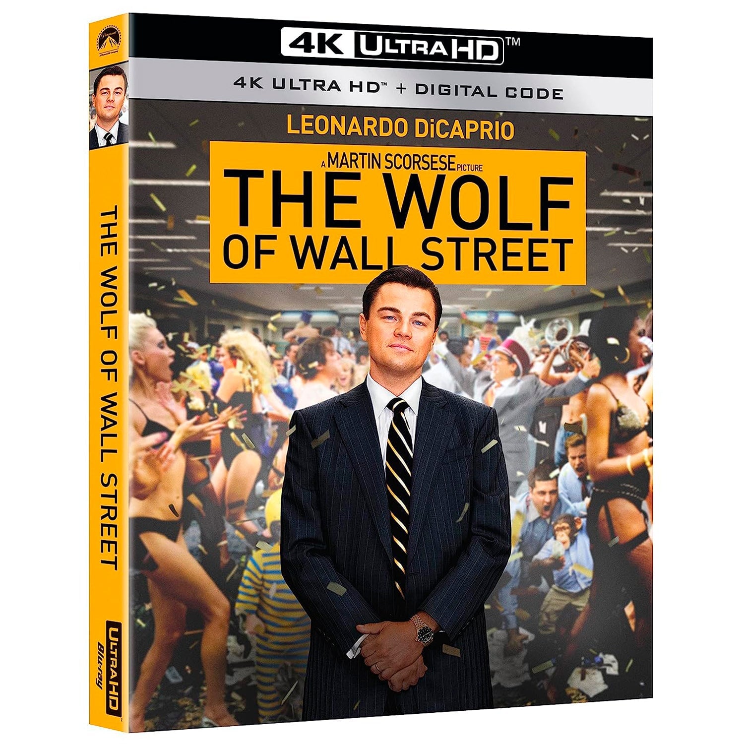 Волк с Уолл-стрит (англ. яз.) (4K UHD Blu-ray) (The Wolf of Wall Street)