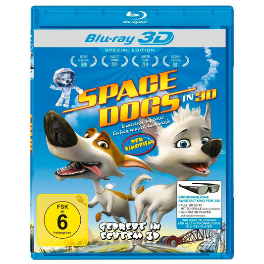 Звёздные собаки: Белка и Стрелка 3D (Blu-ray)