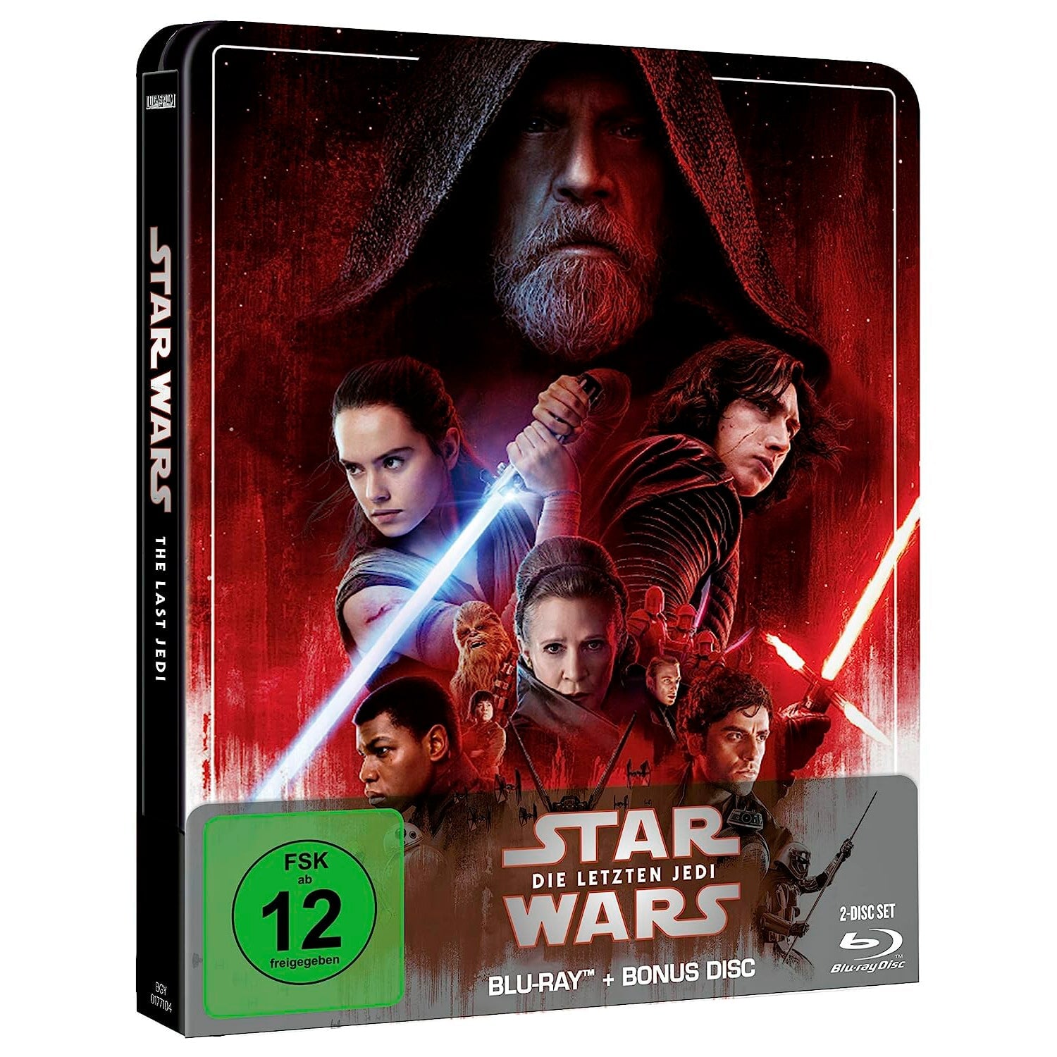 Dos de Steelbook Blu Ray Star Wars -  France