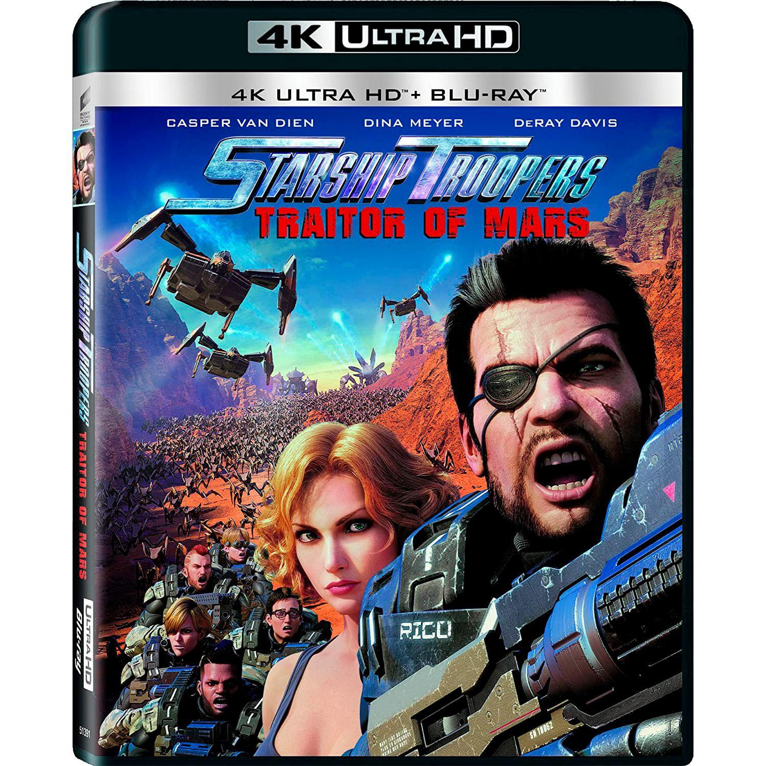 Звёздный десант: Предатель Марса (4K UHD + Blu-ray) (Starship Troopers:  Traitor of Mars)