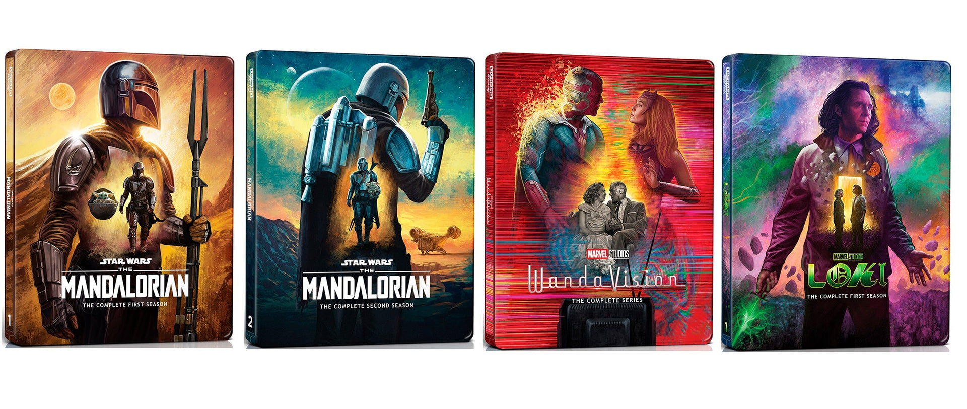 Disney Announces 4K UHD And Blu-ray Editions of 'Loki,' 'WandaVision,' and  'The Mandalorian