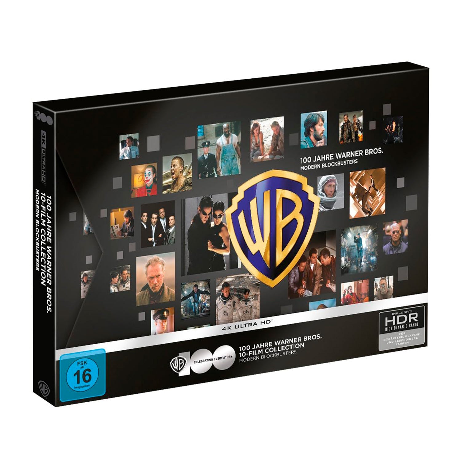 100 Years of Warner Bros. - Современные блокбастеры: Коллекция 10 фильмов (4K UHD Blu-ray)