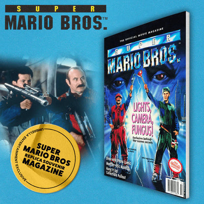1UP Супербратья Марио (1993) (англ. язык) 30th Anniversary Collector's Edition (4K UHD + 2 Blu-Ray +Books +Film Cell +Posters +Stickers +Artcards)