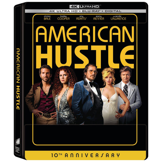 Афера по-американски (2013) (англ. язык) (4K UHD + Blu-ray) Steelbook