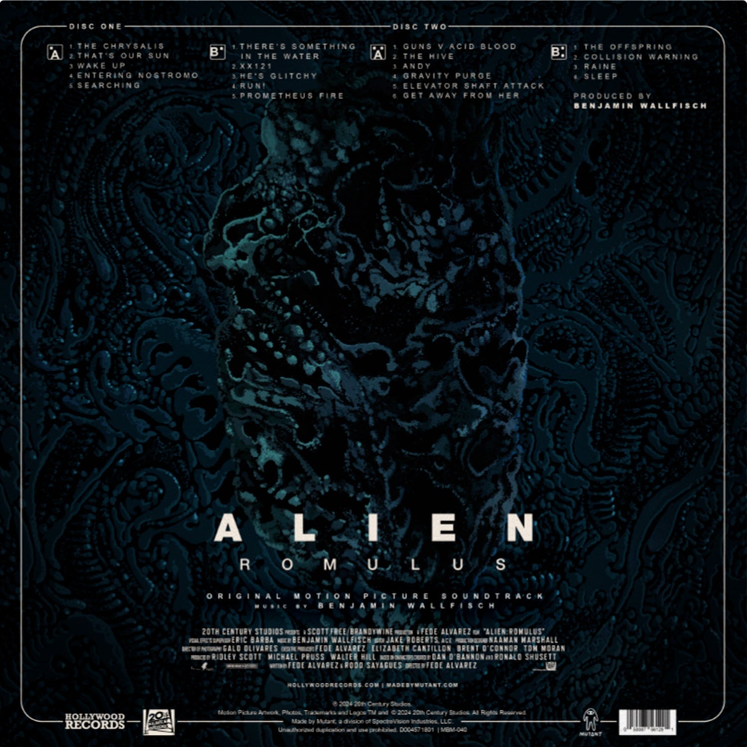 Alien: Romulus (Original Motion Picture Soundtrack) (Exclusive Color Vinyl 2LP)