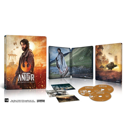 Андор: Сезон 1 (2022) (англ. язык) (4K UHD Blu-ray) Steelbook (+ Art Cards)