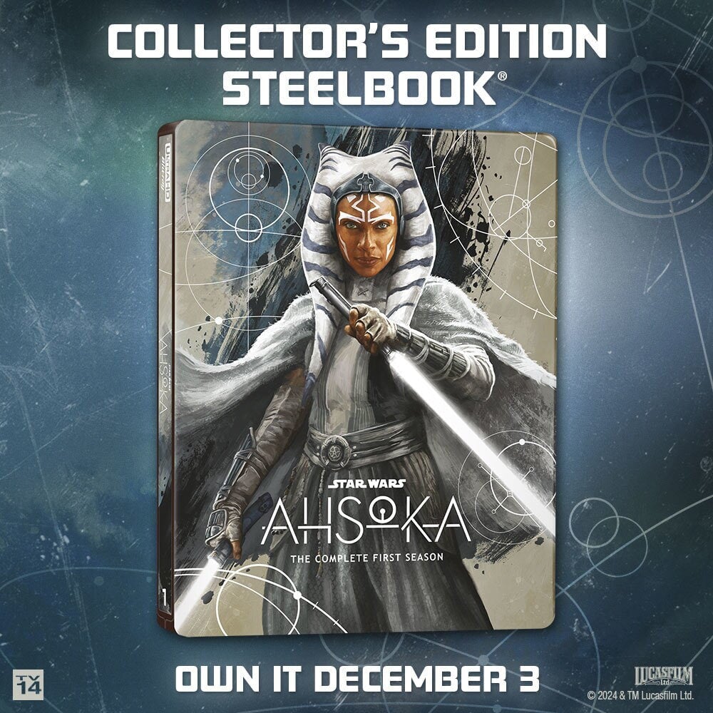 Асока: Сезон 1 (англ. язык) (4K UHD Blu-ray) Steelbook (+ Art Cards)