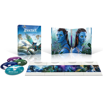 Аватар (2009) (англ. яз.) [Театральная & Расширенная версии] (4K UHD + 3 Blu-ray) Collector's Edition DigiPack