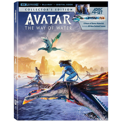 Аватар: Путь воды (англ. язык) (4K UHD + 3 Blu-ray) Collector's Edition DigiPack