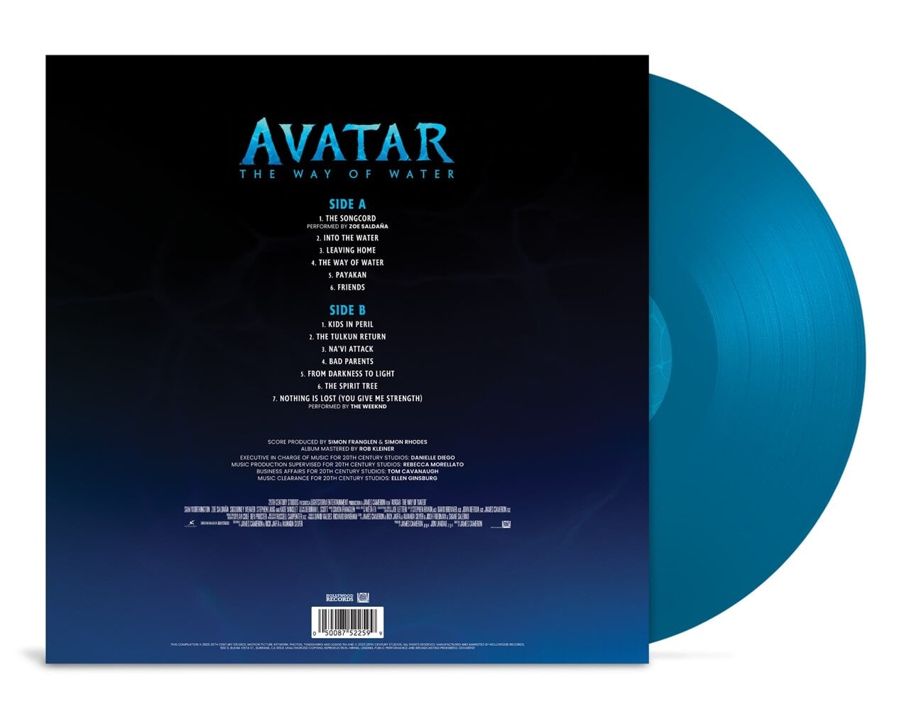 Avatar: The Way Of Water (Original Soundtrack) (Aqua Color Vinyl LP)