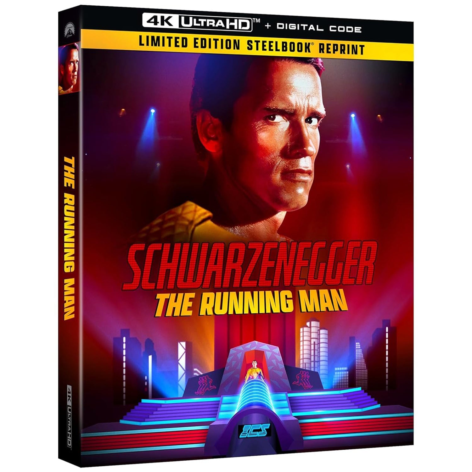 The Running Man (1987) (4K UHD Blu-ray) Steelbook