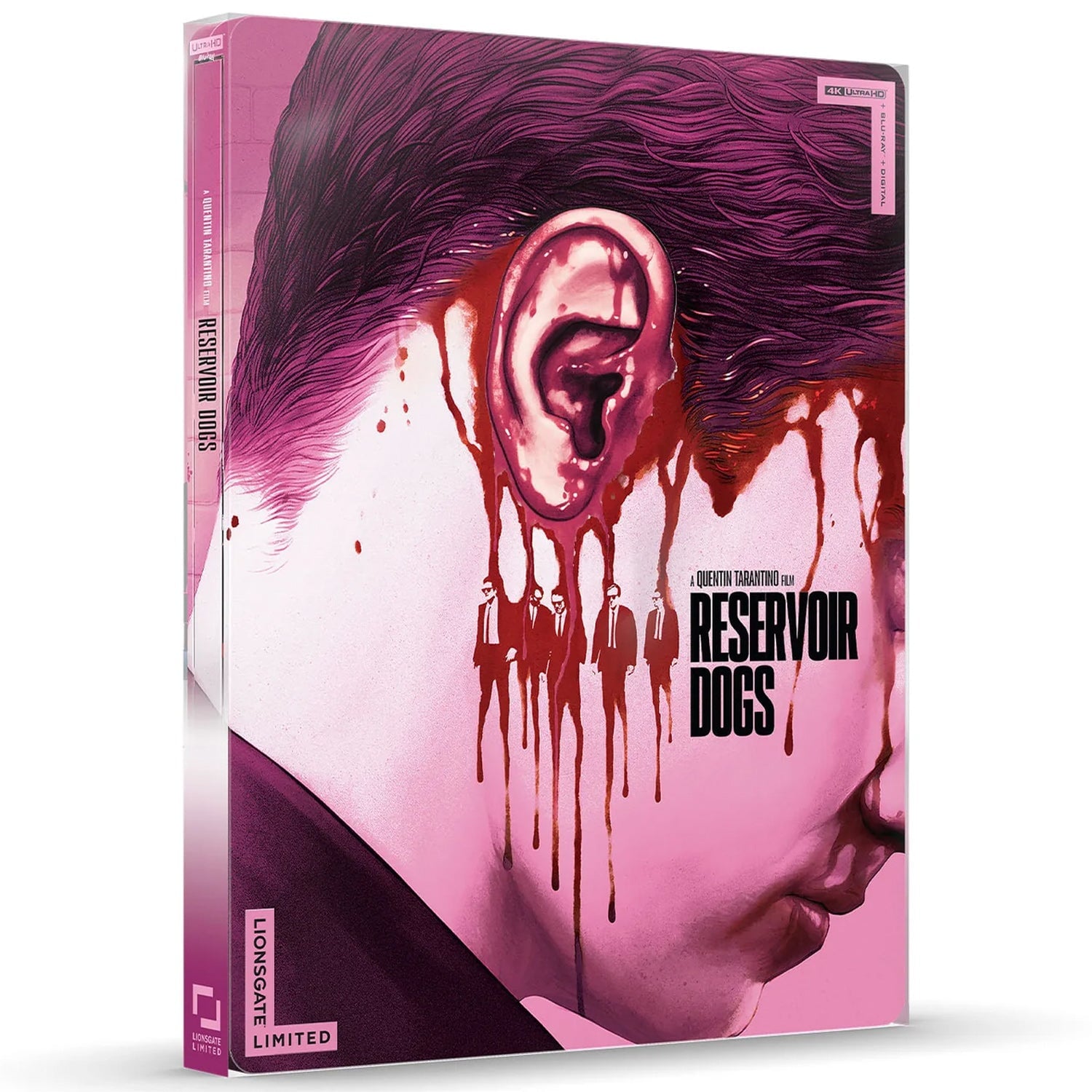 Бешеные псы (1992) (англ. язык) (4K UHD + Blu-ray) Steelbook Mr. Pink Edition