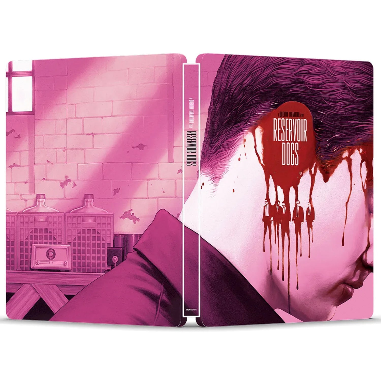 Бешеные псы (1992) (англ. язык) (4K UHD + Blu-ray) Steelbook Mr. Pink Edition