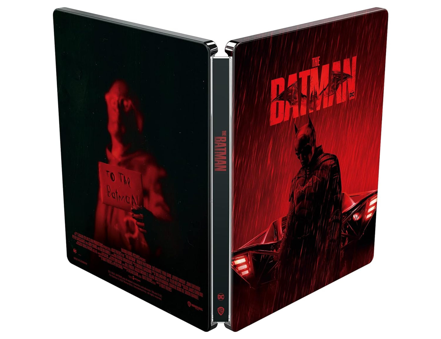 Бэтмен (2022) (англ. яз.) (4K UHD + Blu-ray) Steelbook