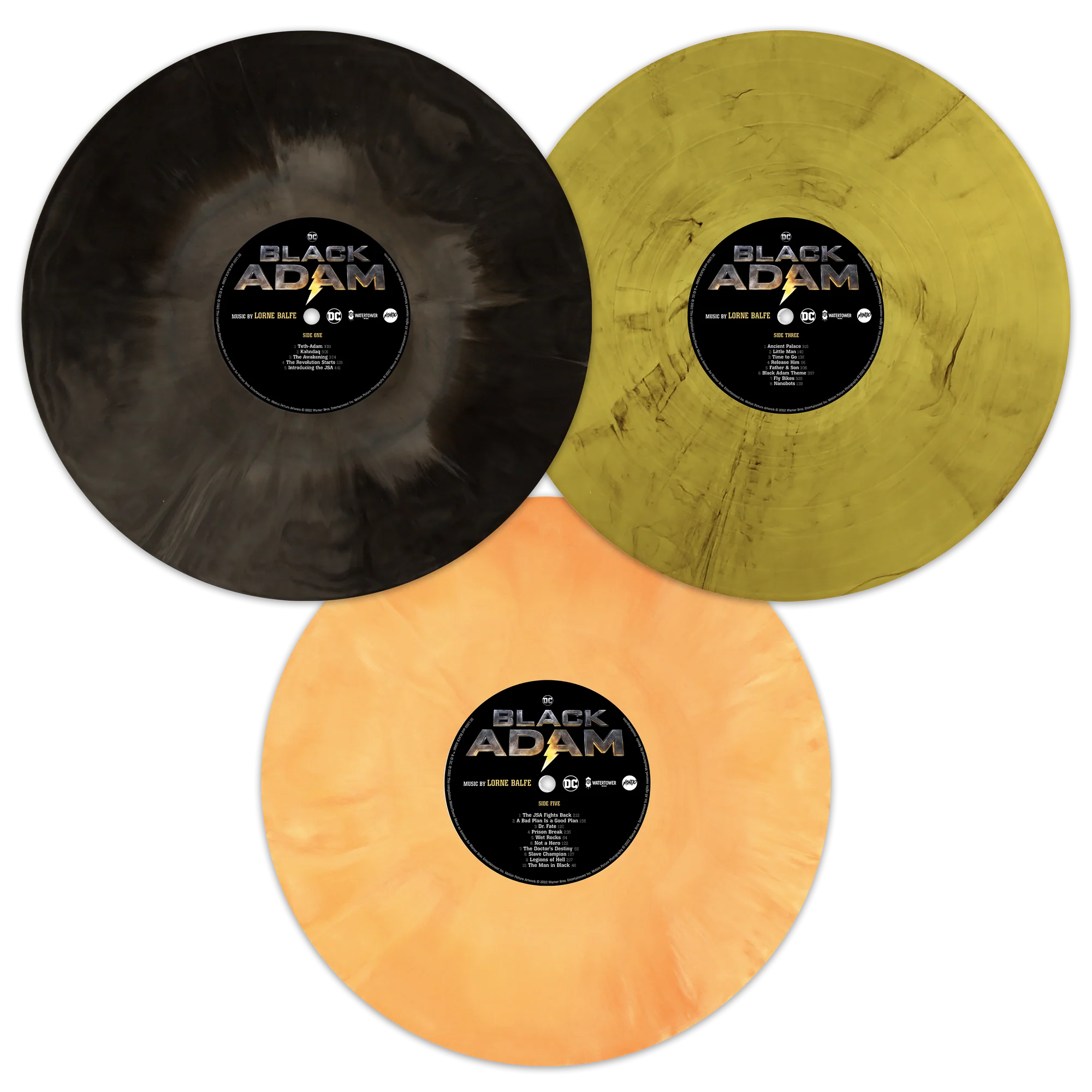 Black Adam (Original Motion Picture Soundtrack) (Color Vinyl 3 LP)