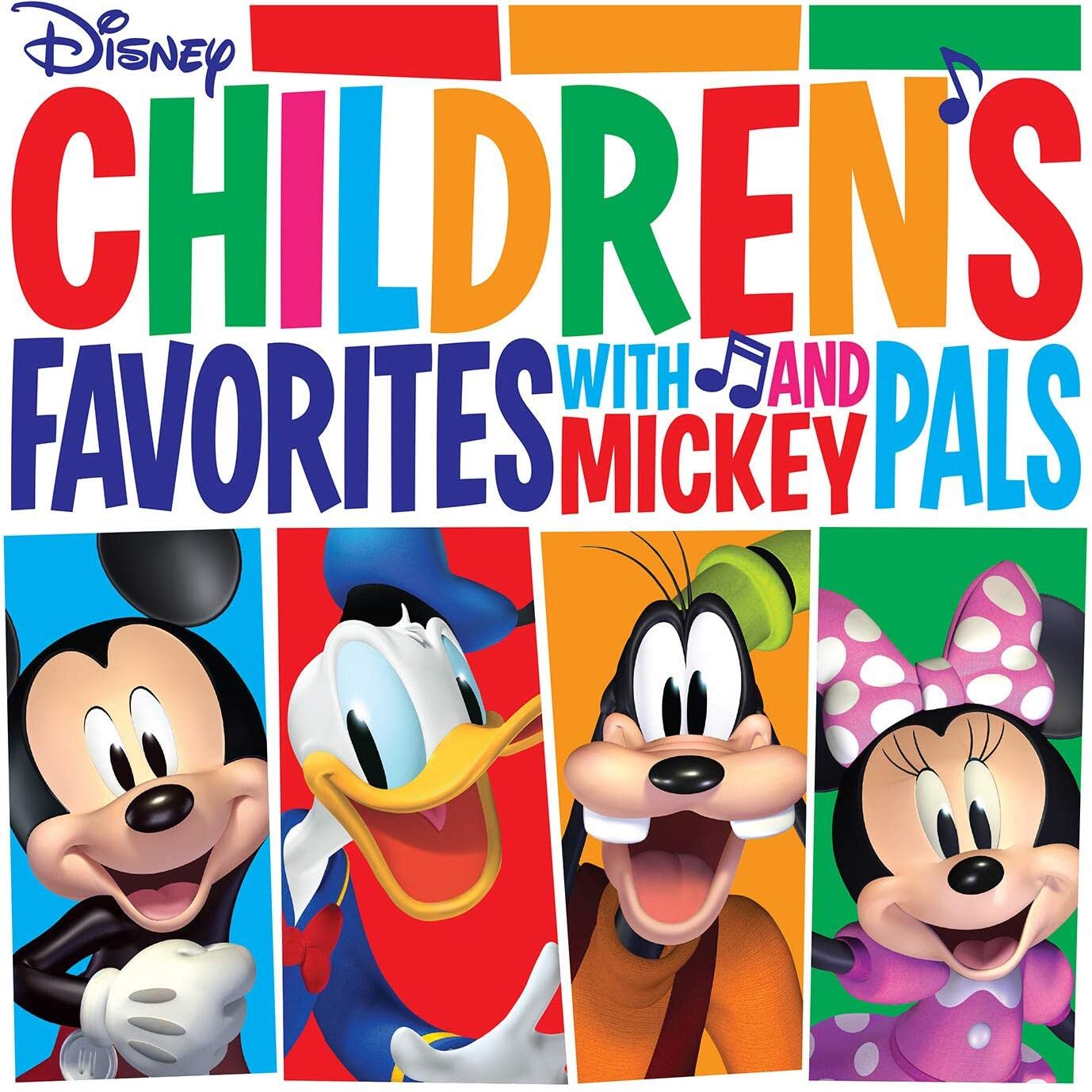 Children’s Favorites With Mickey And Pals (Red Vinyl LP)