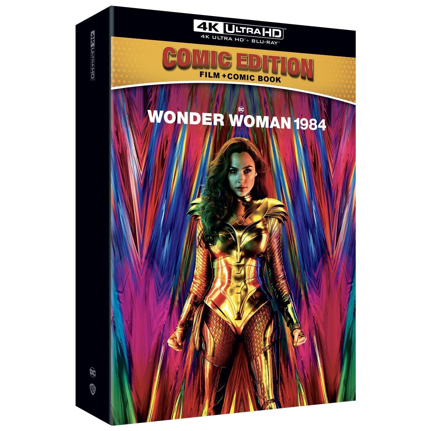 Wonder Woman 1984 (4K UHD + Blu-ray + Book + Poster) Comic Edition