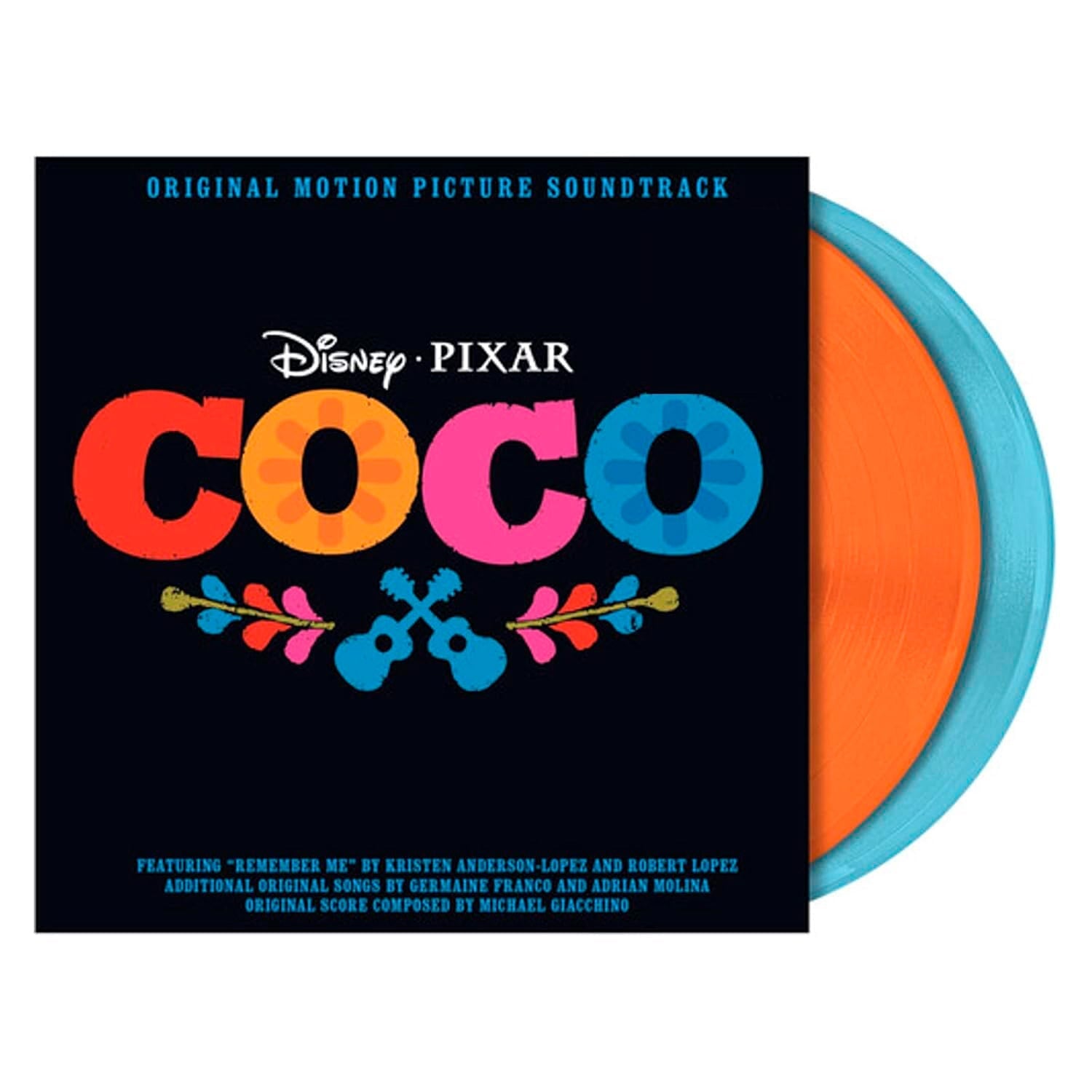 Coco (Original Motion Picture Soundtrack) (Exclusive Marigold & Azul Colored Vinyl 2 LP)